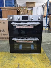 KENWOOD KBUDOX21 Electric Built-under Double Oven - Black & Stainless Steel