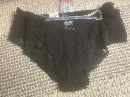 Vtg nos kmart black lace - nos,