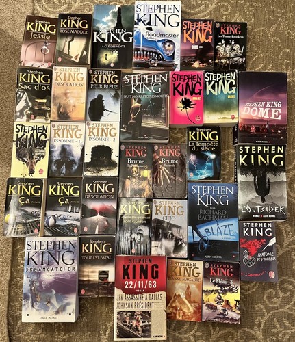 French stephen king - french, books