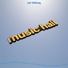 MUSIC HALL emblem badge