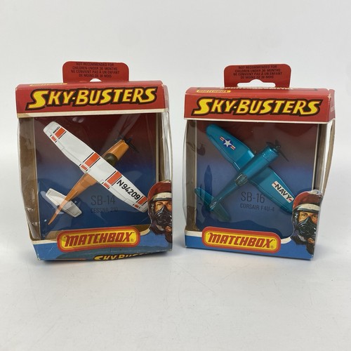Vintage sky busters matchbox - vintage,