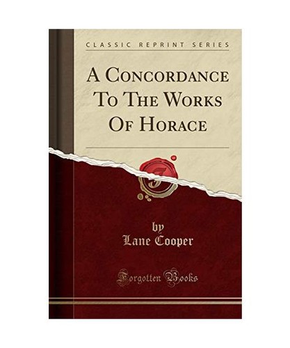 Concordance the works of - concordance,