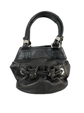 B Makowsky Black Pebbled