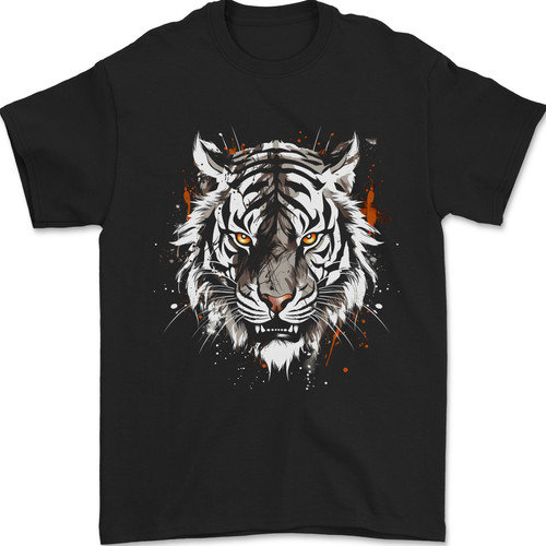 White siberian tiger - tiger, mens