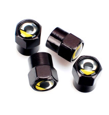 Black Smart Car Wheel Valve