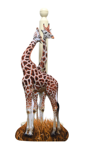 Giraffe kitchen roll holder - roll,