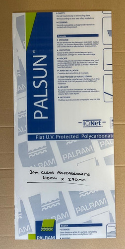 3mm clear polycarbonate sheet - clear,