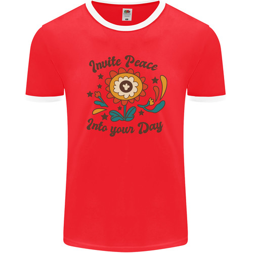Invite peace day hippy flower - peace,