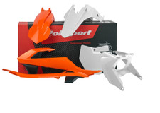 KTM Plastic Kit SX 65 2016 - 2023 OEM 18 with Airbox 90682 Motocross Polisport