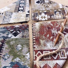 Tribal Patchwork Jacquard