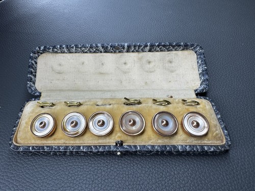 Antique edwardian cased set - edwardian,