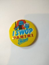 Vintage Pin Badge I Swap Panini Stickers