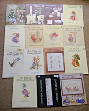 Beatrix potter cross stitch - cross,