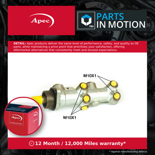 Brake master cylinder fits - cylinder,