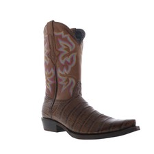 Dingo Gator Print Leather