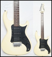 Aria Pro II RS WILD CAT WHITE Made in Japan MATSUMOKU Vintage Ship From Japan