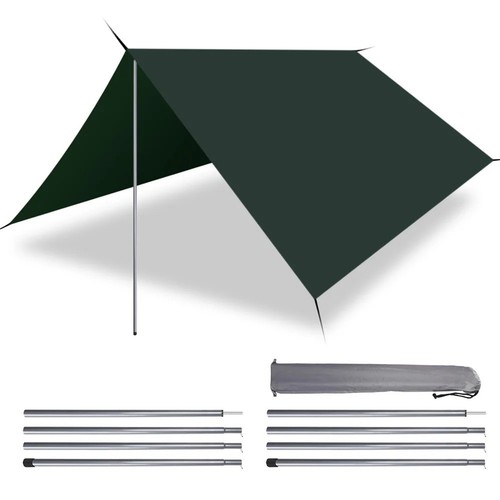 Telescopic tent poles set - 2m,