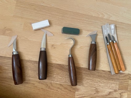 Wood carving tool kit - wood,
