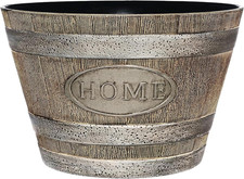 Whiskey Barrel Planters - Home