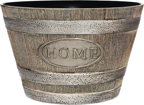 Whiskey barrel planters home - barrel,