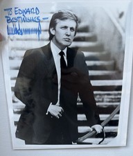 Donald Trump Signed 8x10 Photo