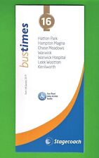 Timetable - Stagecoach