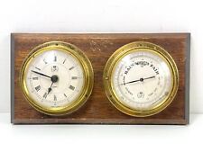 Vintage GB Barometer Clock