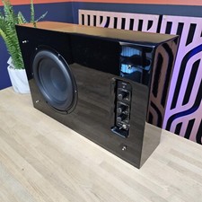 DLS Flatsub 8.2 HiFi Home Audio 8"" 250 Watts Active Subwoofer Spares or Repairs