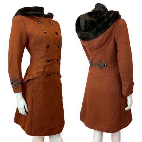 Vintage 60s 70s rust orange - rust,