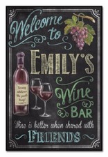 Personalised wine bar party - wine,