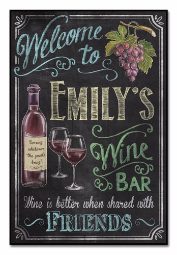 Personalised wine bar party - personalised,