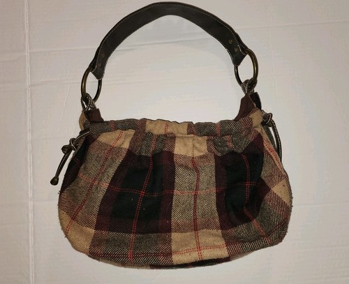Women y2k plaid purse hand - y2k,