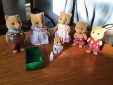 Sylvanian Slydale Fox Families Vintage 1980s