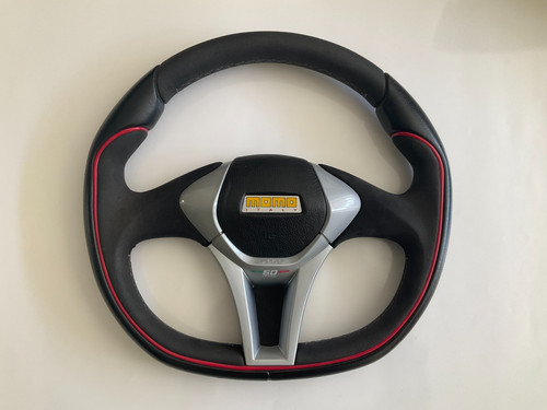 Momo leather sports steering - momo,