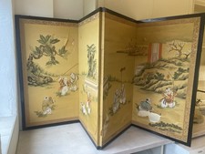 Chinese Hand Painted Wood