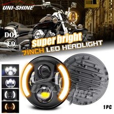 DOT 7" Motorcycle Headlight H4