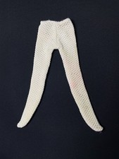 Sindy white fishnet tights