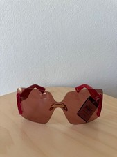 New Karen walker sunglasses eyewear glasses womens tour du jour scarlet red