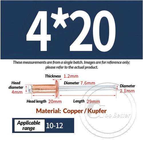 Copper steel open - steel,