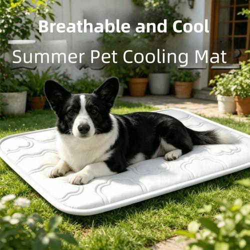 Folding dog cooling mat - folding,
