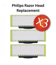 3X Philips OneBlade Razor