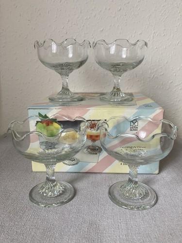 Vintage derma dessert bowls - dessert,