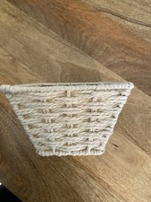 IKEA Small 15cmx10cm Wicker Woven Storage Basket Home Decor