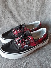 Vans Era Tartan Red/Black Trainers Women’s UK 5 EU 38