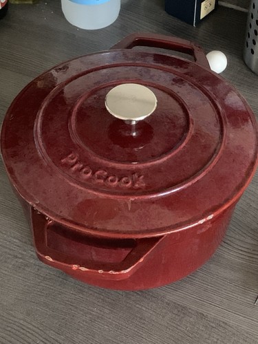 Procook cast iron pot with - procook,
