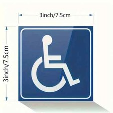 2 x Disabled Car Stickers