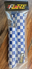FLYTE CHECKERBOARD Padset old school BMX Blue FRAME BAR & STEM Pads SE GT JMC