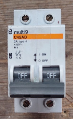 Merlin gerin multi c45ad 2a - gerin, 9