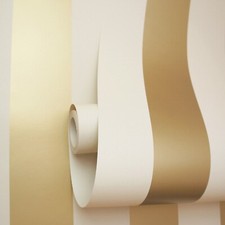 Stripe Metallic Wallpaper