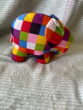 Elmer the Elephant stuffed toy